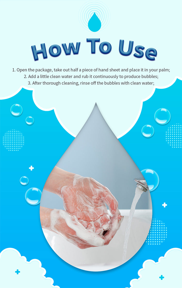Hand Soap Sheets 40 Washes