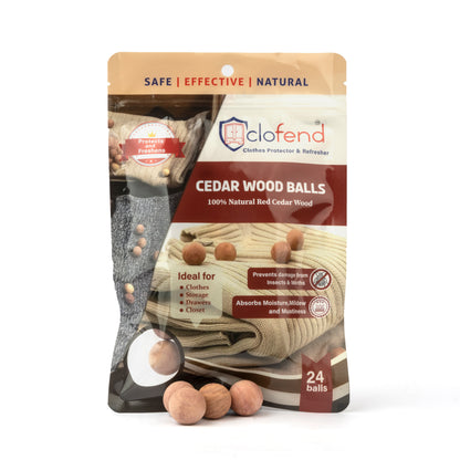 Natural Red Cedar Wood Balls Repellent