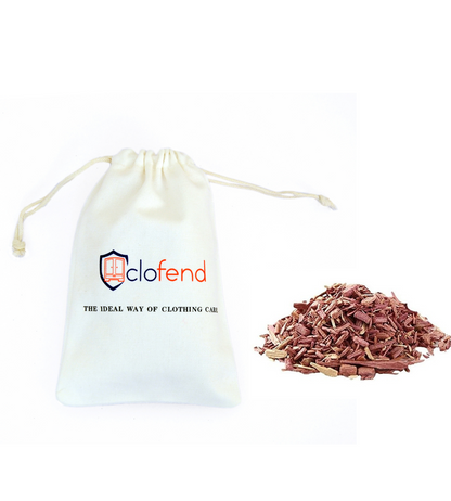 Cedar Wood Chips Bag with Odor Protection for Wardrobes Closets and Drawers Freshener